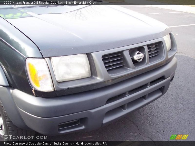Black Emerald / Gray 1999 Nissan Frontier XE Regular Cab 4x4