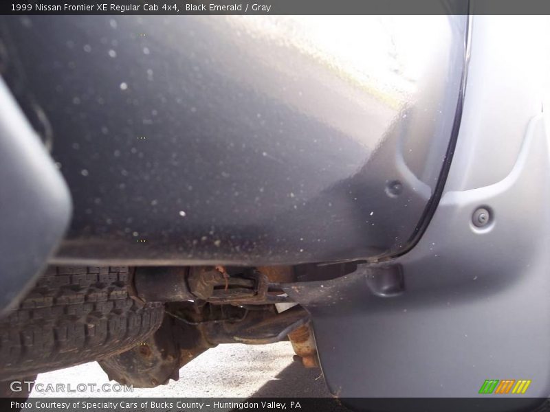 Black Emerald / Gray 1999 Nissan Frontier XE Regular Cab 4x4