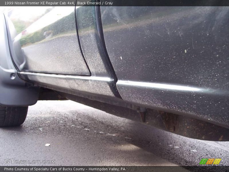 Black Emerald / Gray 1999 Nissan Frontier XE Regular Cab 4x4