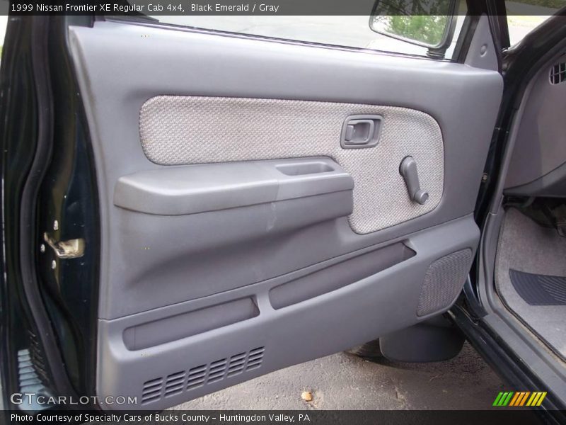 Black Emerald / Gray 1999 Nissan Frontier XE Regular Cab 4x4