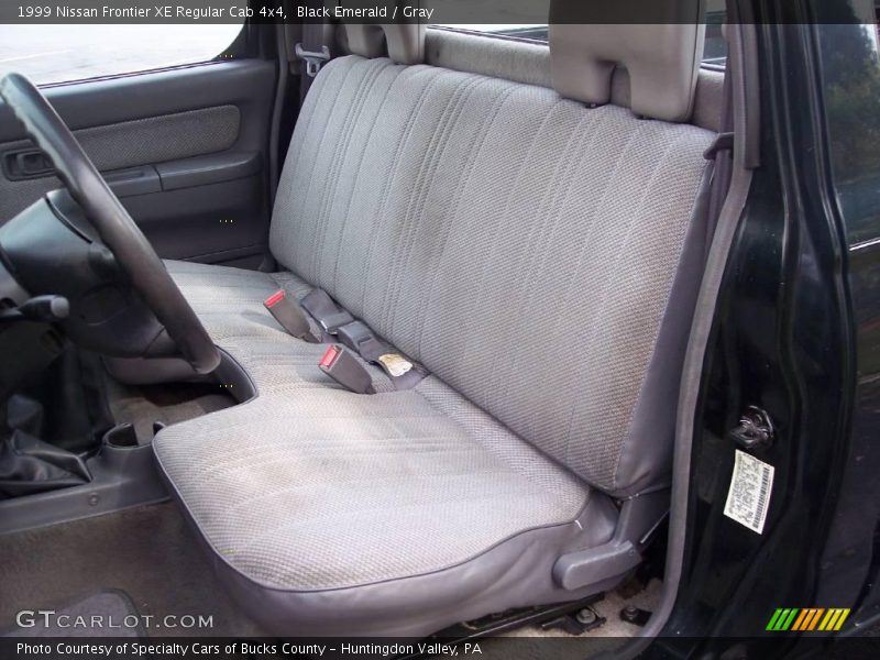 Black Emerald / Gray 1999 Nissan Frontier XE Regular Cab 4x4