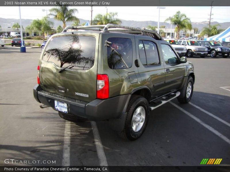 Canteen Green Metallic / Gray 2003 Nissan Xterra XE V6 4x4