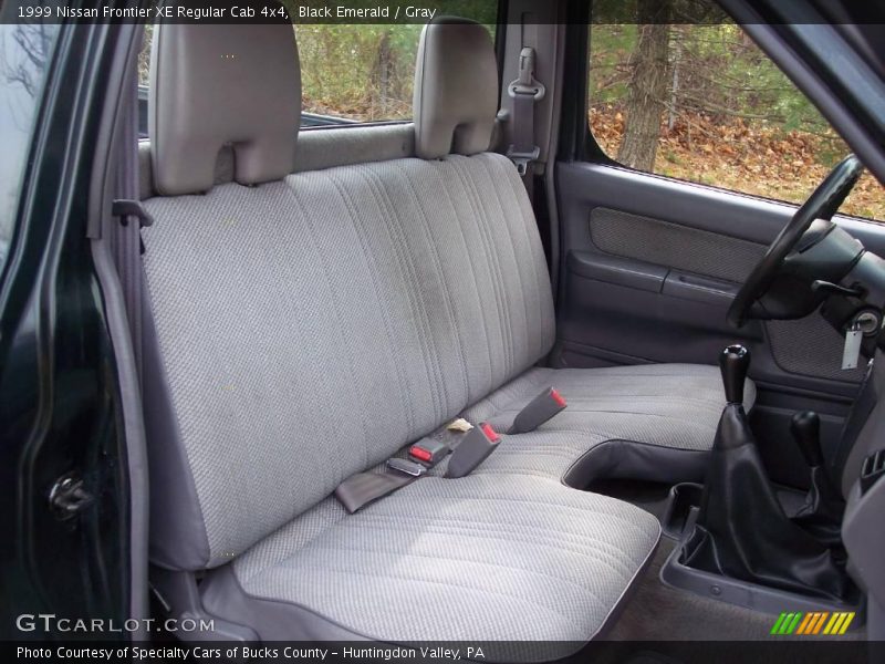 Black Emerald / Gray 1999 Nissan Frontier XE Regular Cab 4x4