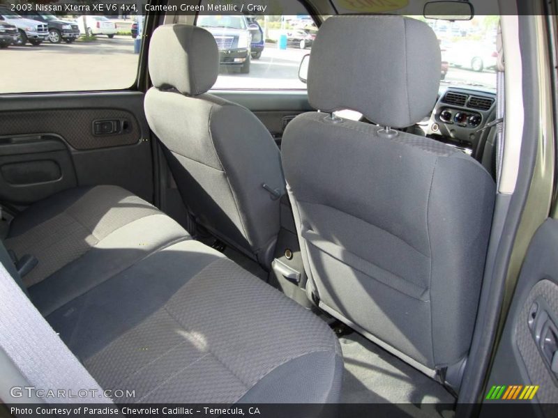 Canteen Green Metallic / Gray 2003 Nissan Xterra XE V6 4x4