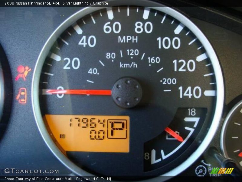 Silver Lightning / Graphite 2008 Nissan Pathfinder SE 4x4