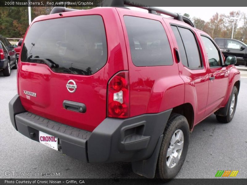 Red Alert / Steel/Graphite 2008 Nissan Xterra S