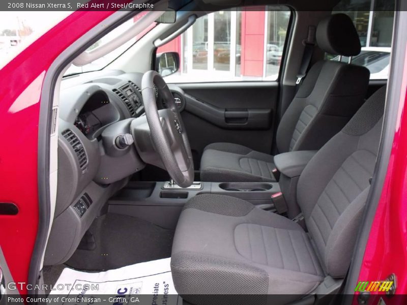 Red Alert / Steel/Graphite 2008 Nissan Xterra S