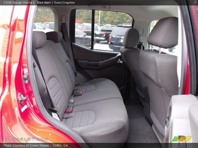 Red Alert / Steel/Graphite 2008 Nissan Xterra S