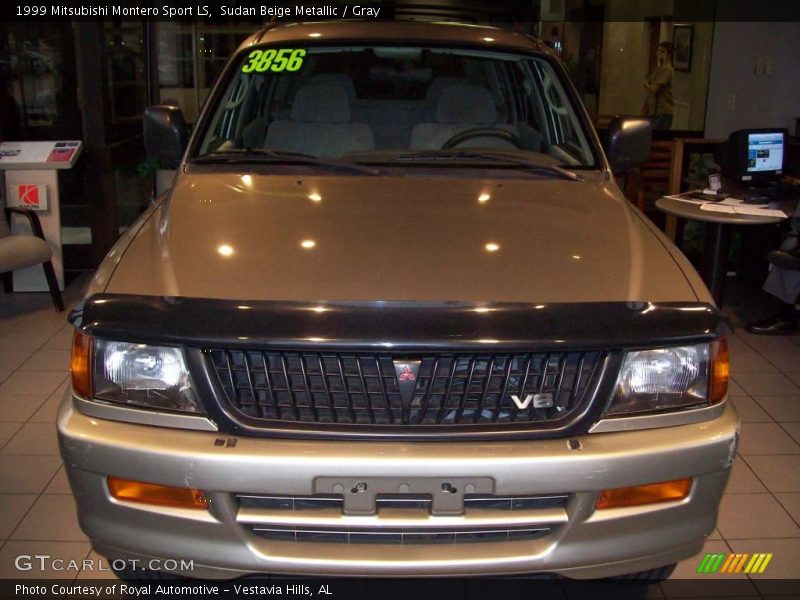 Sudan Beige Metallic / Gray 1999 Mitsubishi Montero Sport LS