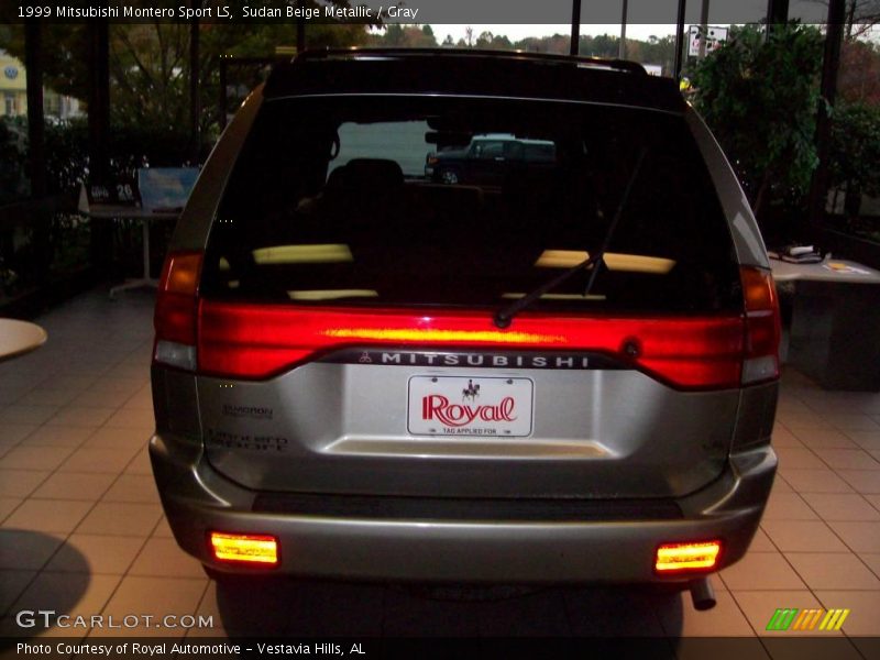 Sudan Beige Metallic / Gray 1999 Mitsubishi Montero Sport LS