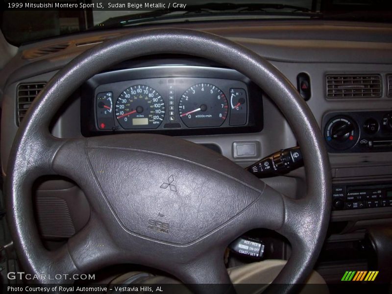 Sudan Beige Metallic / Gray 1999 Mitsubishi Montero Sport LS