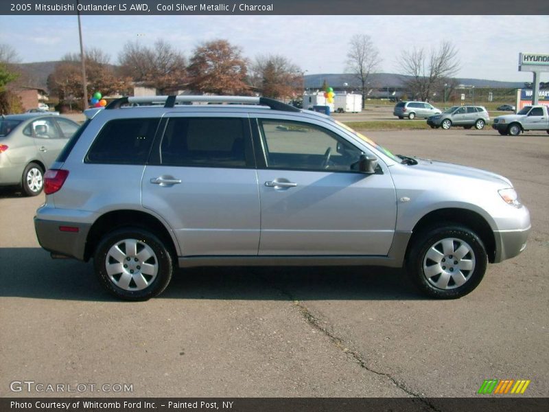 Cool Silver Metallic / Charcoal 2005 Mitsubishi Outlander LS AWD