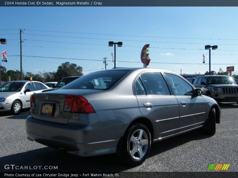 Magnesium Metallic / Gray 2004 Honda Civic EX Sedan