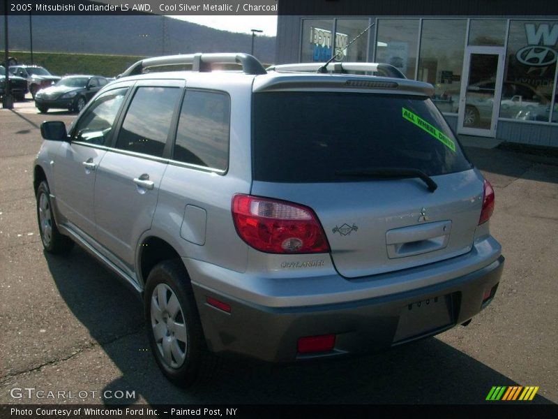 Cool Silver Metallic / Charcoal 2005 Mitsubishi Outlander LS AWD