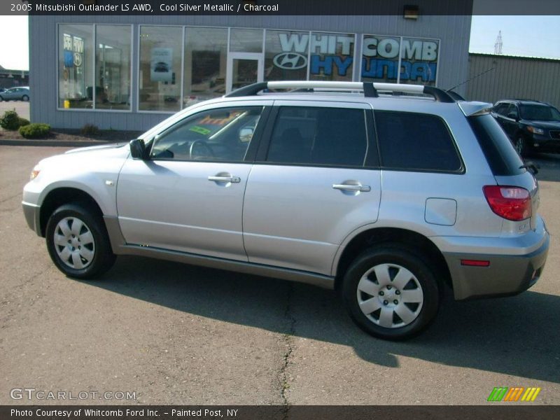 Cool Silver Metallic / Charcoal 2005 Mitsubishi Outlander LS AWD