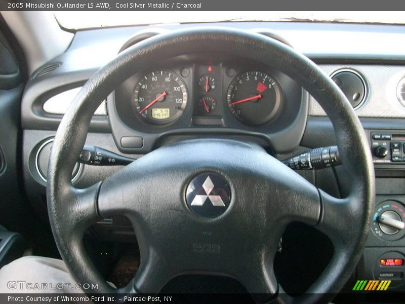 Cool Silver Metallic / Charcoal 2005 Mitsubishi Outlander LS AWD