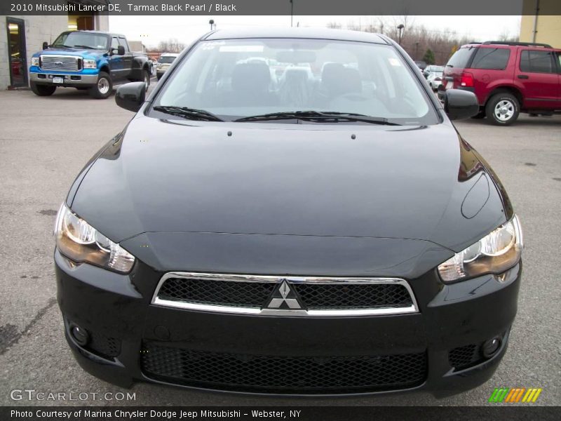 Tarmac Black Pearl / Black 2010 Mitsubishi Lancer DE