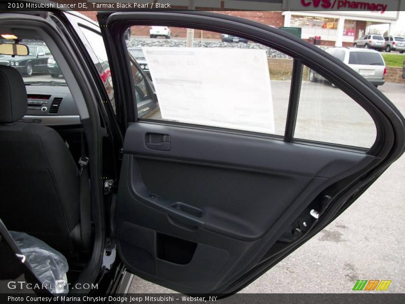 Tarmac Black Pearl / Black 2010 Mitsubishi Lancer DE