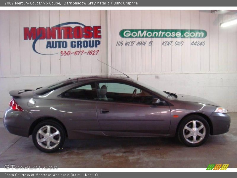 Dark Shadow Grey Metallic / Dark Graphite 2002 Mercury Cougar V6 Coupe