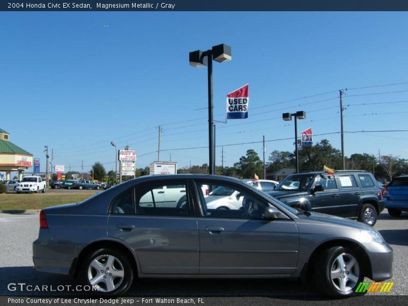 Magnesium Metallic / Gray 2004 Honda Civic EX Sedan