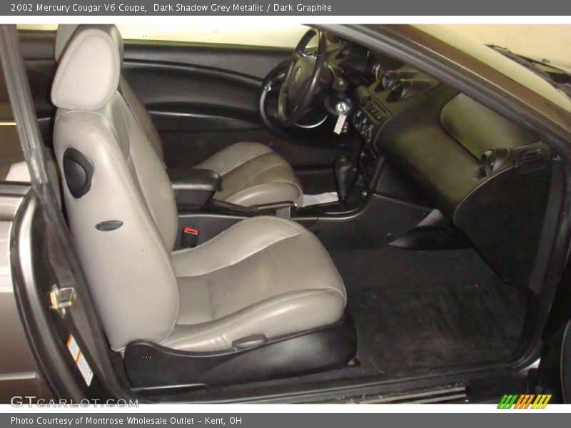 Dark Shadow Grey Metallic / Dark Graphite 2002 Mercury Cougar V6 Coupe