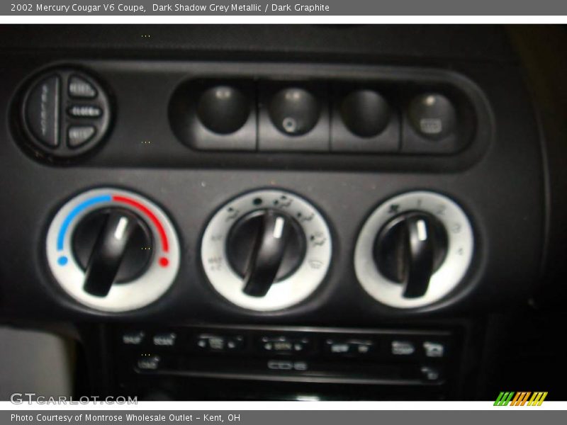 Dark Shadow Grey Metallic / Dark Graphite 2002 Mercury Cougar V6 Coupe