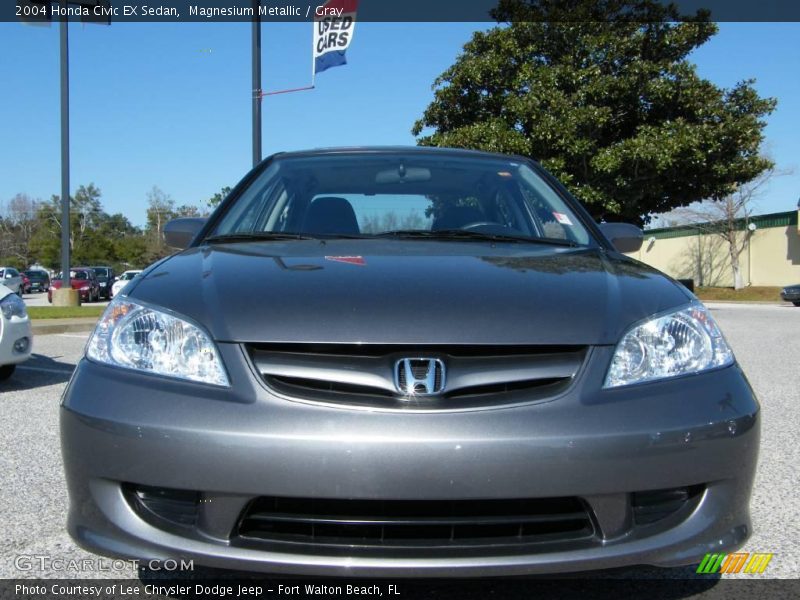 Magnesium Metallic / Gray 2004 Honda Civic EX Sedan