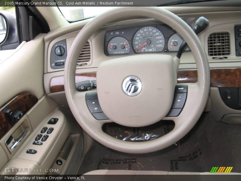 Gold Ash Metallic / Medium Parchment 2005 Mercury Grand Marquis GS