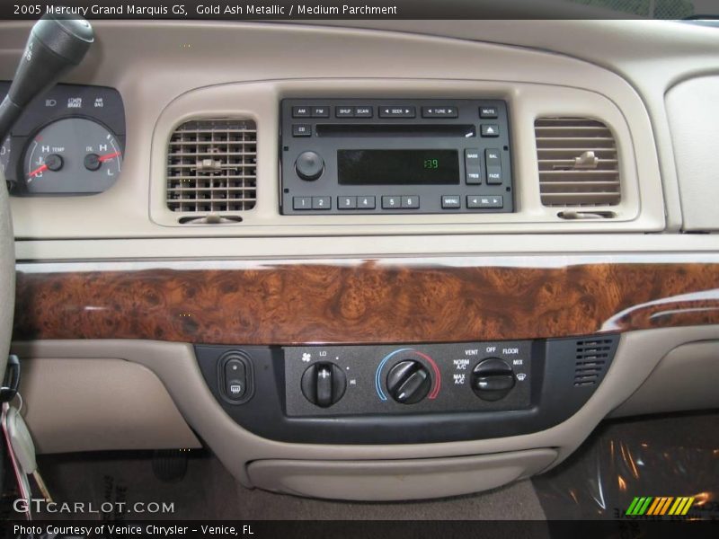 Gold Ash Metallic / Medium Parchment 2005 Mercury Grand Marquis GS