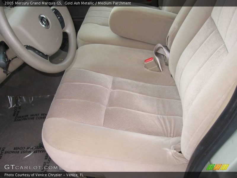 Gold Ash Metallic / Medium Parchment 2005 Mercury Grand Marquis GS