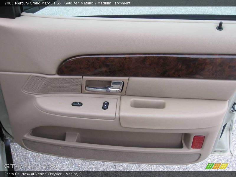Gold Ash Metallic / Medium Parchment 2005 Mercury Grand Marquis GS