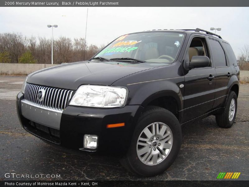 Black / Pebble/Light Parchment 2006 Mercury Mariner Luxury