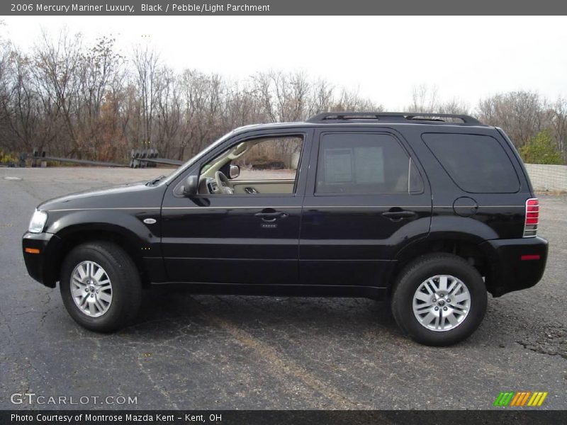 Black / Pebble/Light Parchment 2006 Mercury Mariner Luxury
