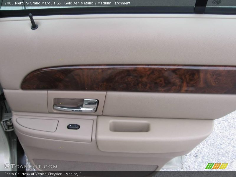 Gold Ash Metallic / Medium Parchment 2005 Mercury Grand Marquis GS