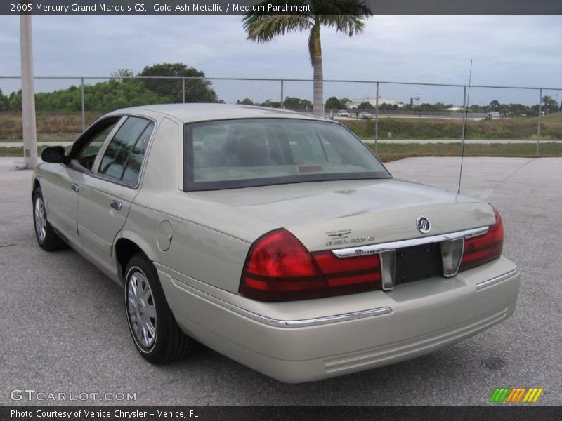 Gold Ash Metallic / Medium Parchment 2005 Mercury Grand Marquis GS