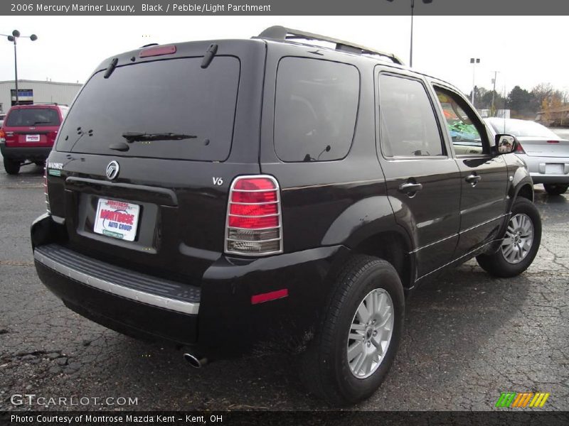 Black / Pebble/Light Parchment 2006 Mercury Mariner Luxury