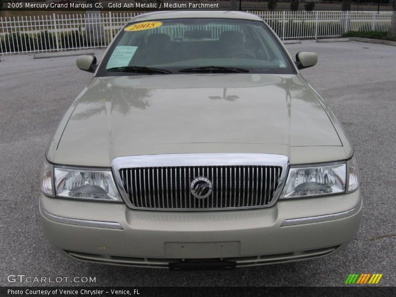 Gold Ash Metallic / Medium Parchment 2005 Mercury Grand Marquis GS