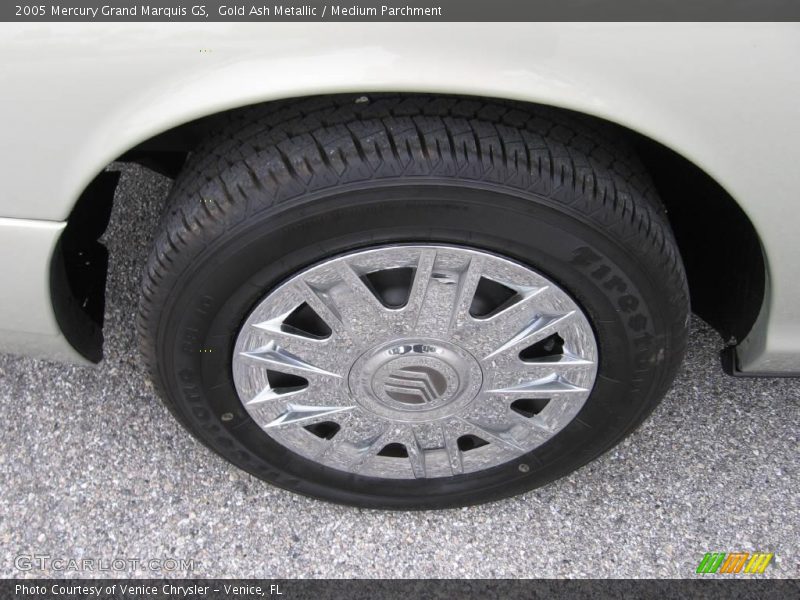 Gold Ash Metallic / Medium Parchment 2005 Mercury Grand Marquis GS