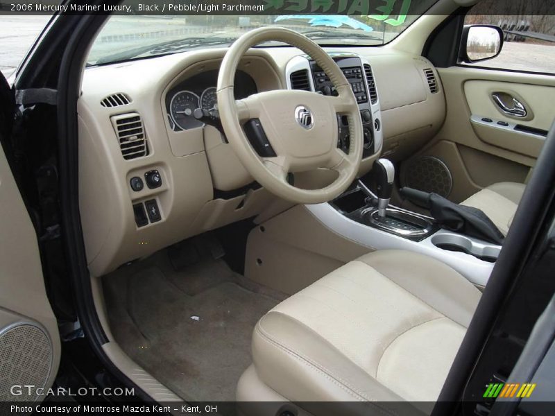 Black / Pebble/Light Parchment 2006 Mercury Mariner Luxury
