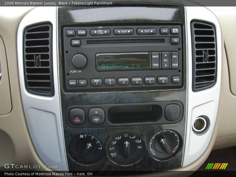 Black / Pebble/Light Parchment 2006 Mercury Mariner Luxury