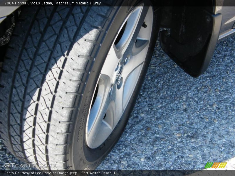 Magnesium Metallic / Gray 2004 Honda Civic EX Sedan