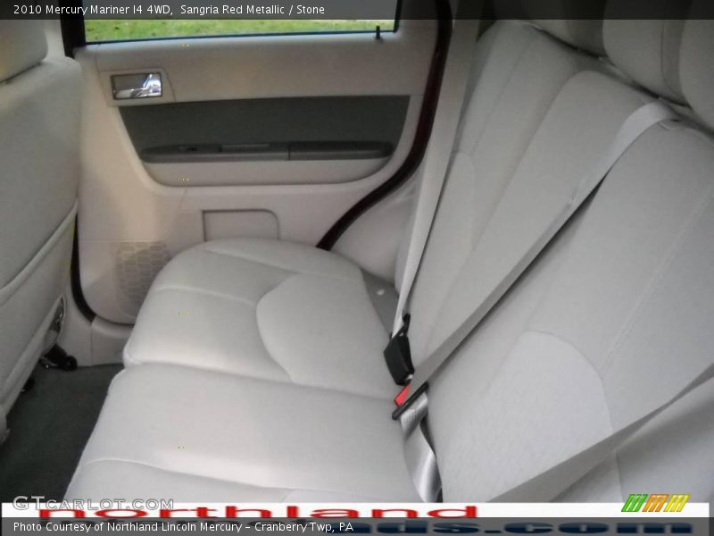 Sangria Red Metallic / Stone 2010 Mercury Mariner I4 4WD