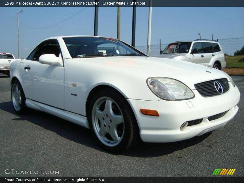 Glacier White / Charcoal 1999 Mercedes-Benz SLK 230 Kompressor Roadster