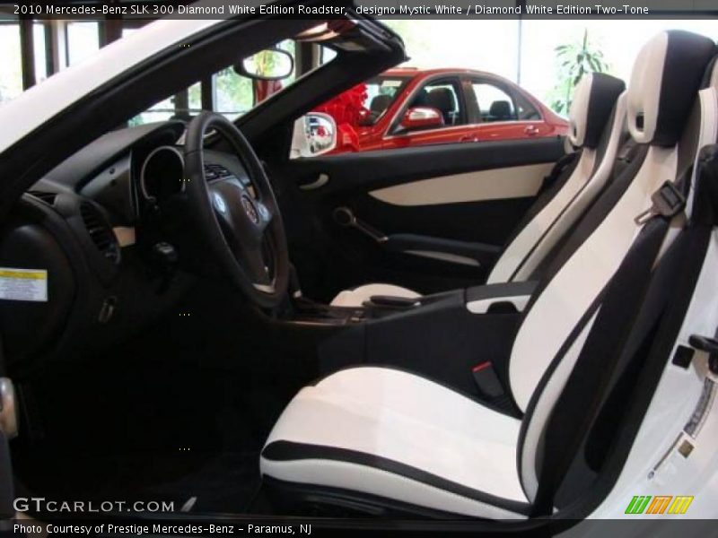 designo Mystic White / Diamond White Edition Two-Tone 2010 Mercedes-Benz SLK 300 Diamond White Edition Roadster