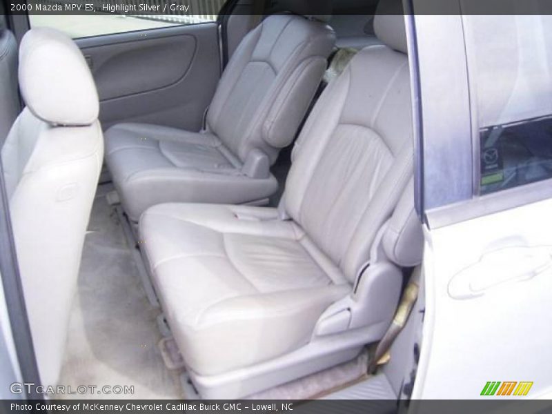 Highlight Silver / Gray 2000 Mazda MPV ES