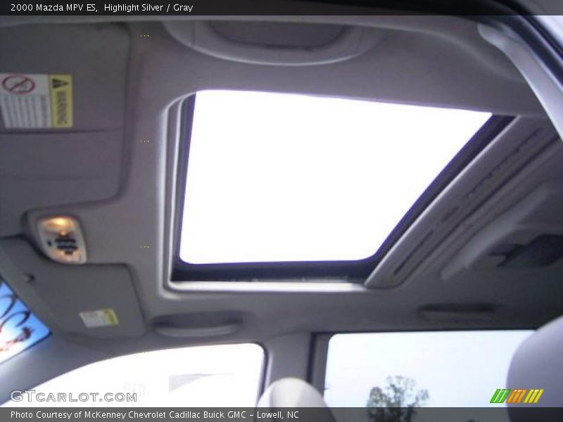 Highlight Silver / Gray 2000 Mazda MPV ES