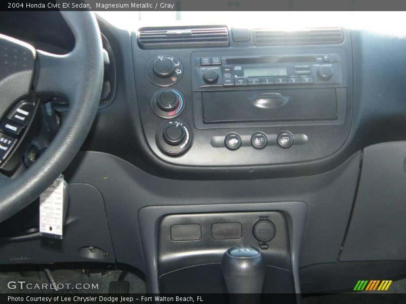 Magnesium Metallic / Gray 2004 Honda Civic EX Sedan