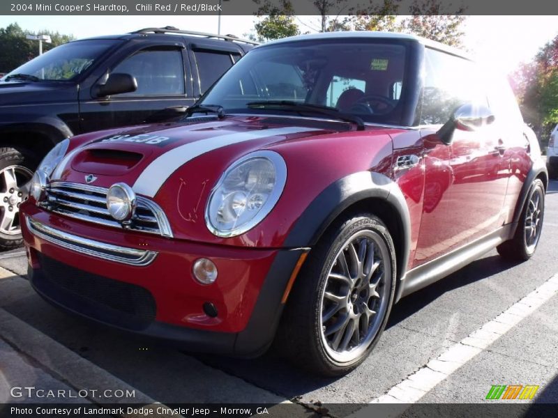 Chili Red / Red/Black 2004 Mini Cooper S Hardtop