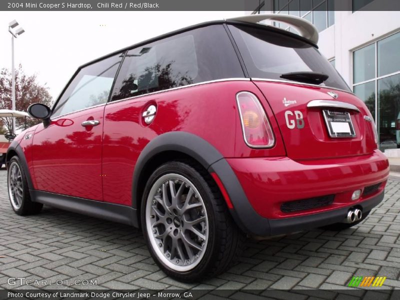 Chili Red / Red/Black 2004 Mini Cooper S Hardtop