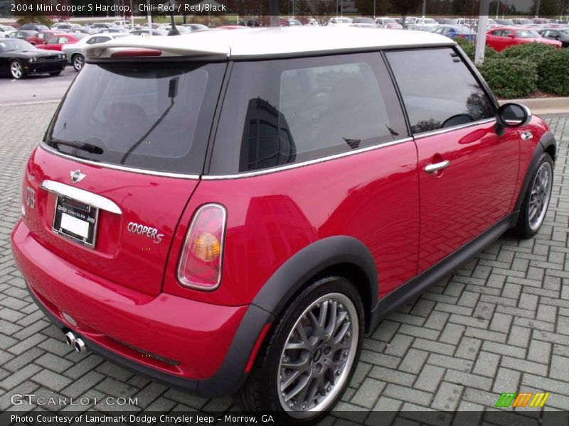 Chili Red / Red/Black 2004 Mini Cooper S Hardtop